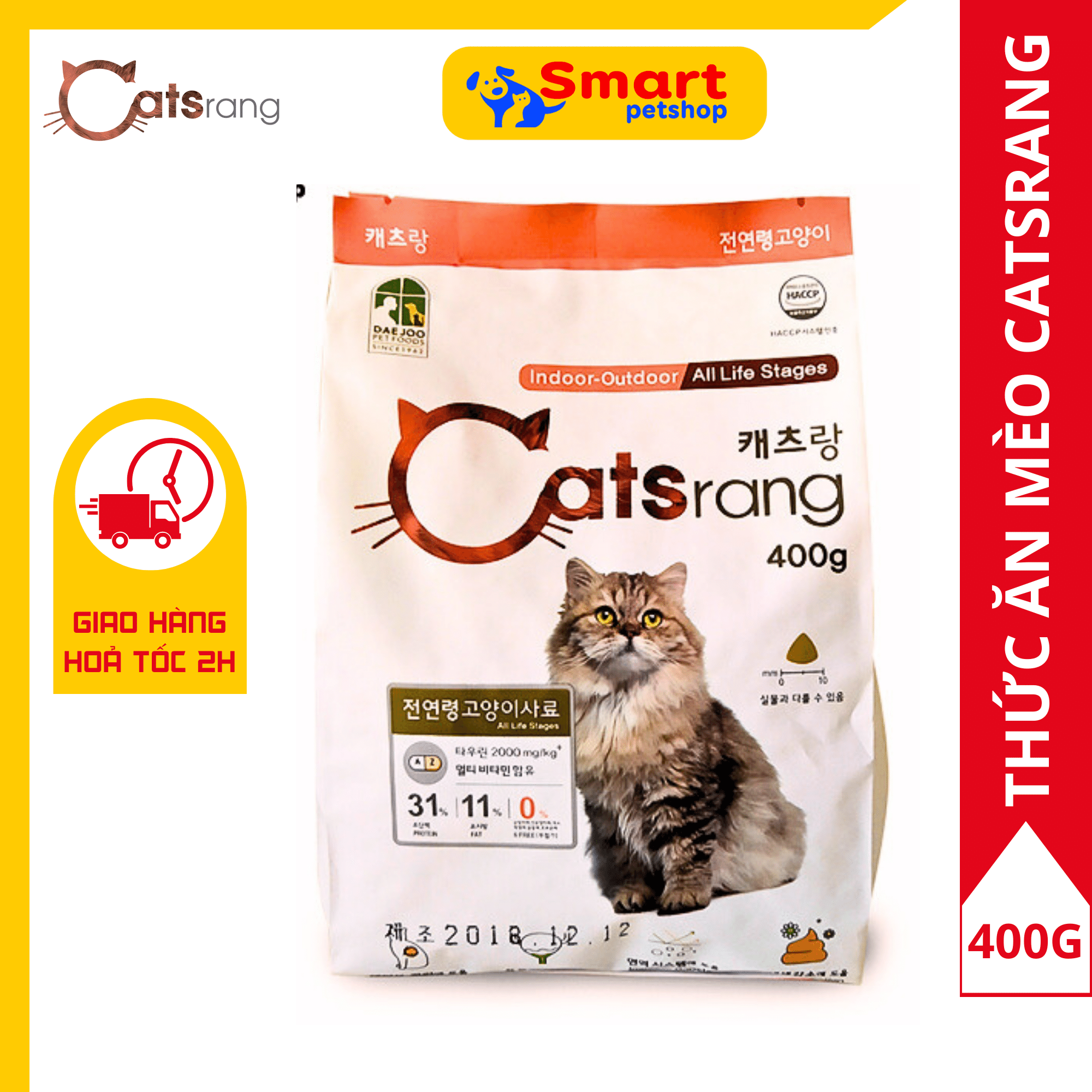 THỨC ĂN CHO MÈO MỌI LỨA TUỔI CATSRANG