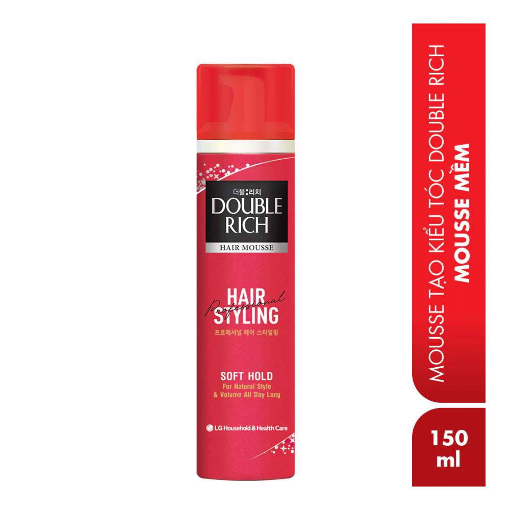 Mousse Dưỡng Tóc Double Rich Soft 150ml