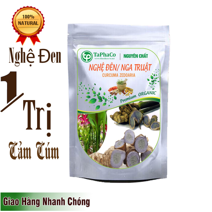 Nga truật (nghệ đen) sấy khô túi 1kg - Giá Rẻ - Thảo Dược Tấn Phát