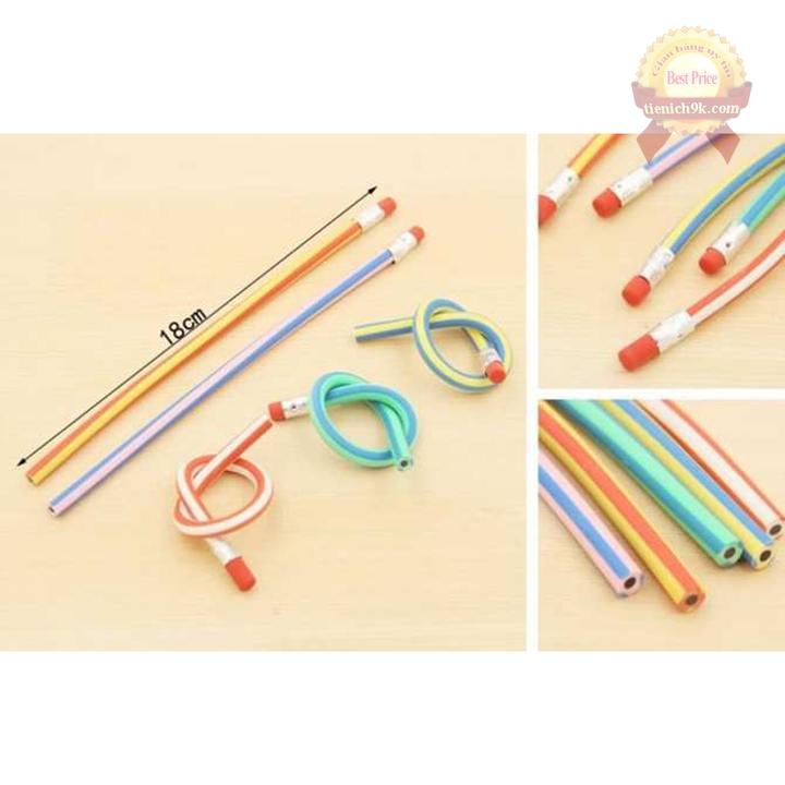 Combo 3 Bút chì dẻo uốn cong