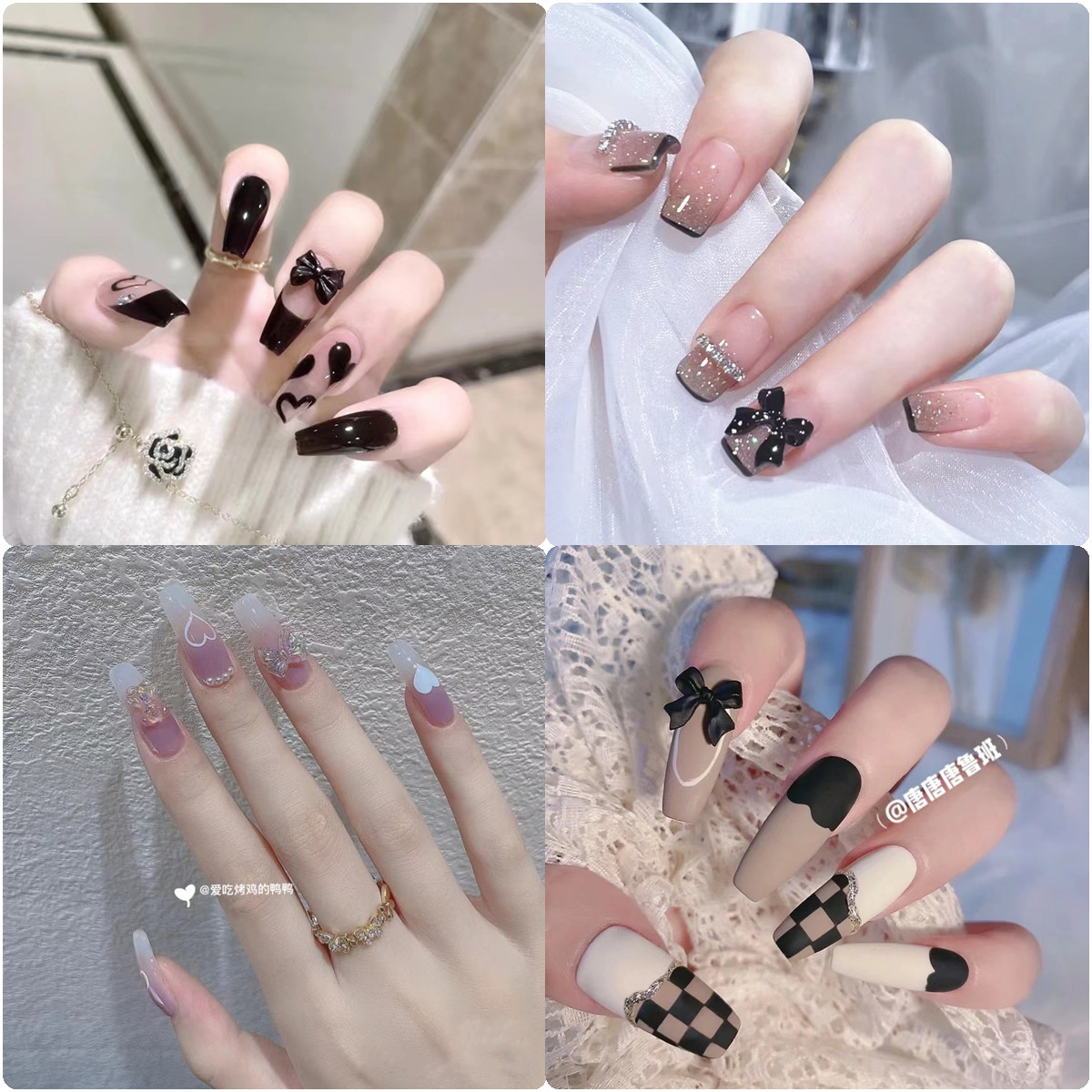 [Móng tay giả siêu rẻ] và đẹp, Set 24 móng tay giả đẹp