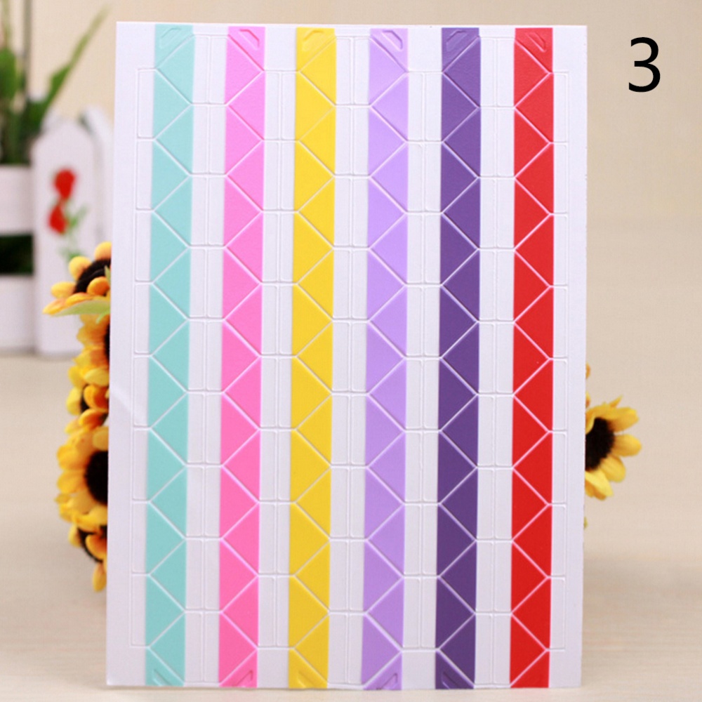 LSHUO 1 tờ/102 miếng dán góc ảnh tự dính thiết yếu cho Album sổ lưu niệm