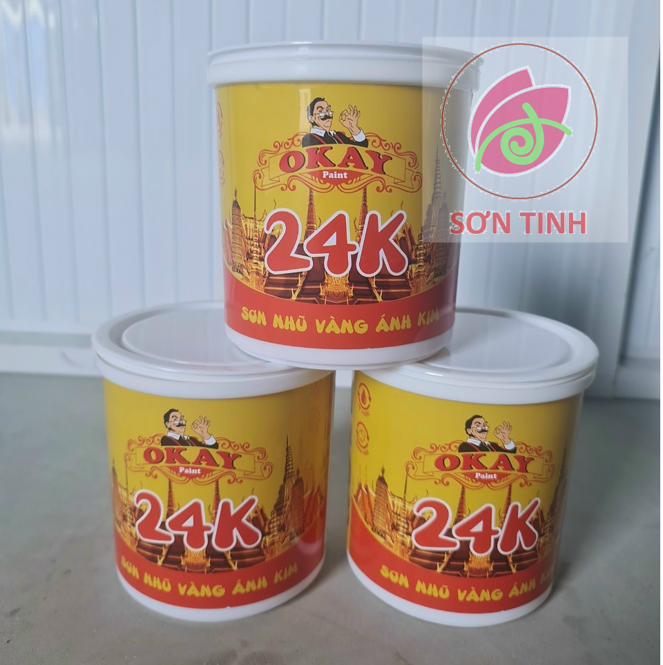 (HỆ MÀU NHŨ 850G) Sơn chậu kiểng hệ nước Ngoài Trời LON sơn phào chỉ bê tông thạch cao gỗ