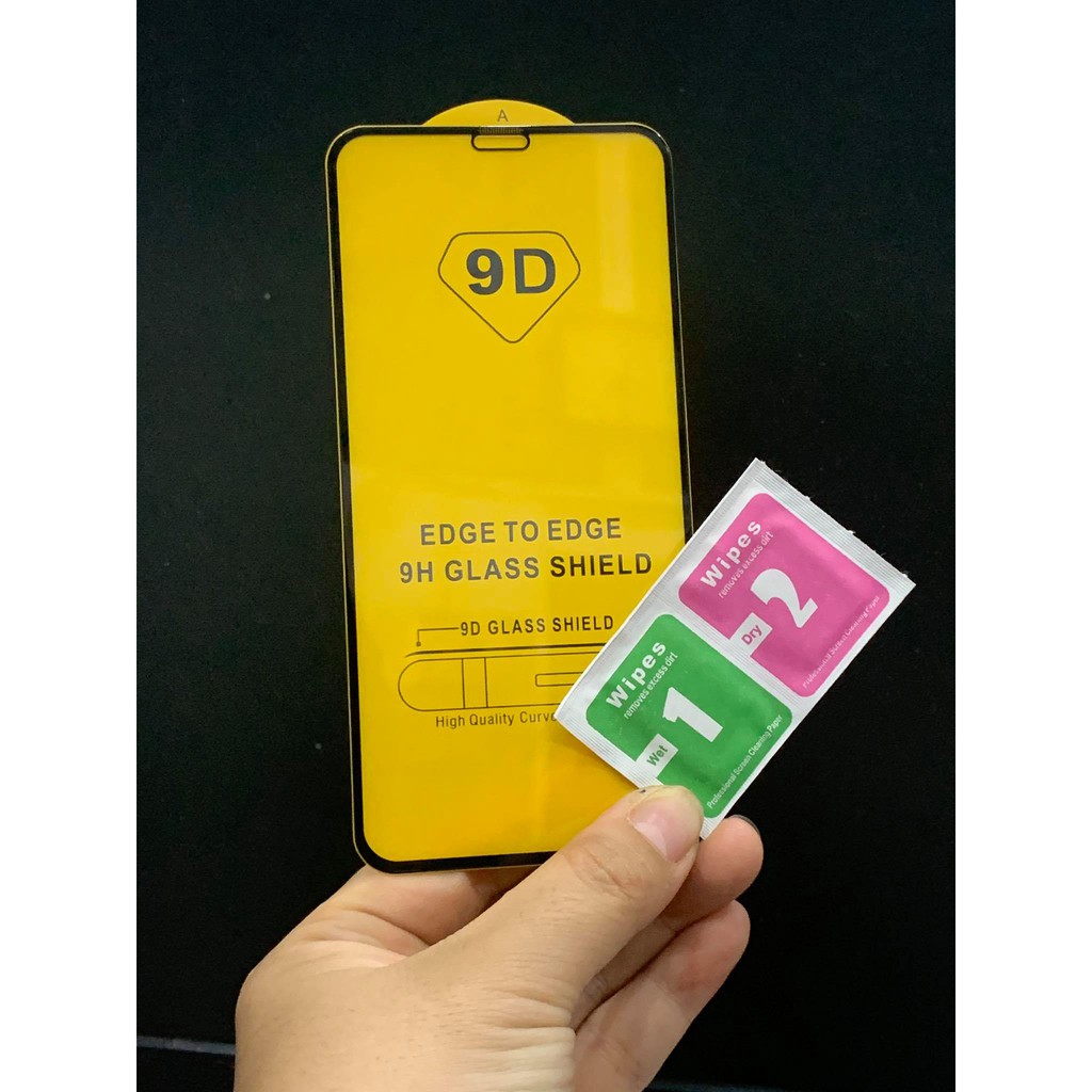 Kính cường lực 9d full màn iphone x/ xs/ xr/ xs max giá rẻ