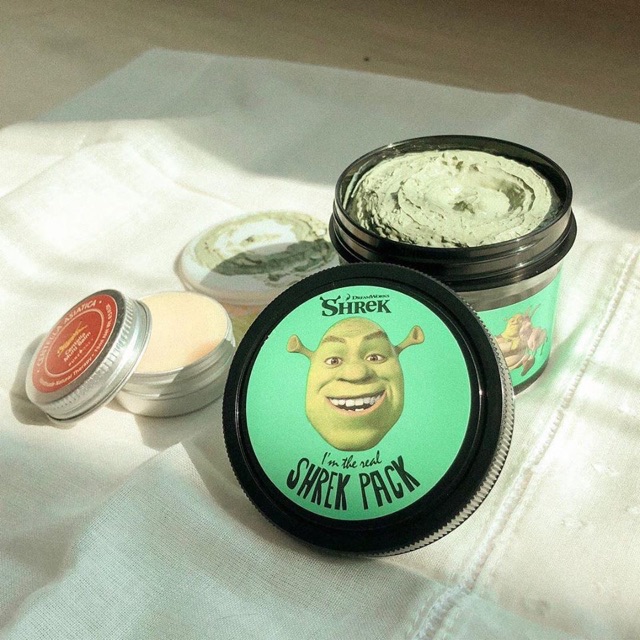 [HCM]Mặt nạ đất sét bạc hà Dreamworks Im The Real Shrek Pack hàn quốc