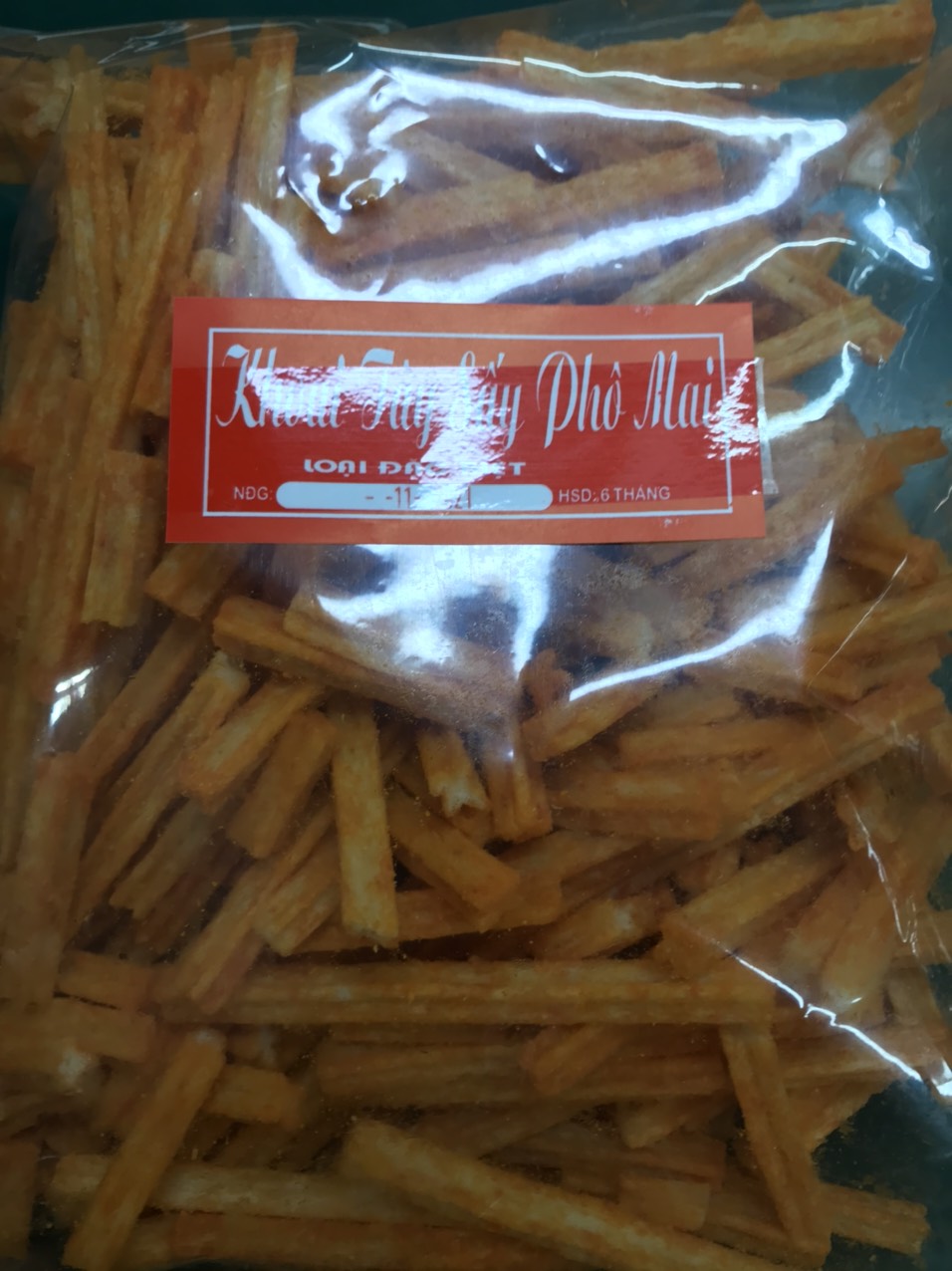 500 Gram Khoai Tây Sấy Phô Mai Đà lạt