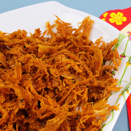100G mực tẩm xé sợi Nha Trang