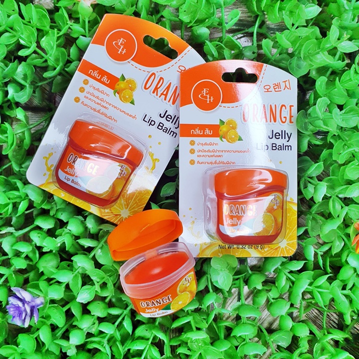 SON DƯỠNG MÔI ORGANGE JELLY LIP BALM THÁI LAN