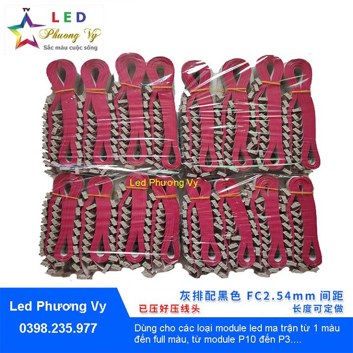 [Nhập RS0722 giảm 30k cho đơn 99k]Dây cáp Module Led ma trận - Dùng cho cả led 1 màu và full màu