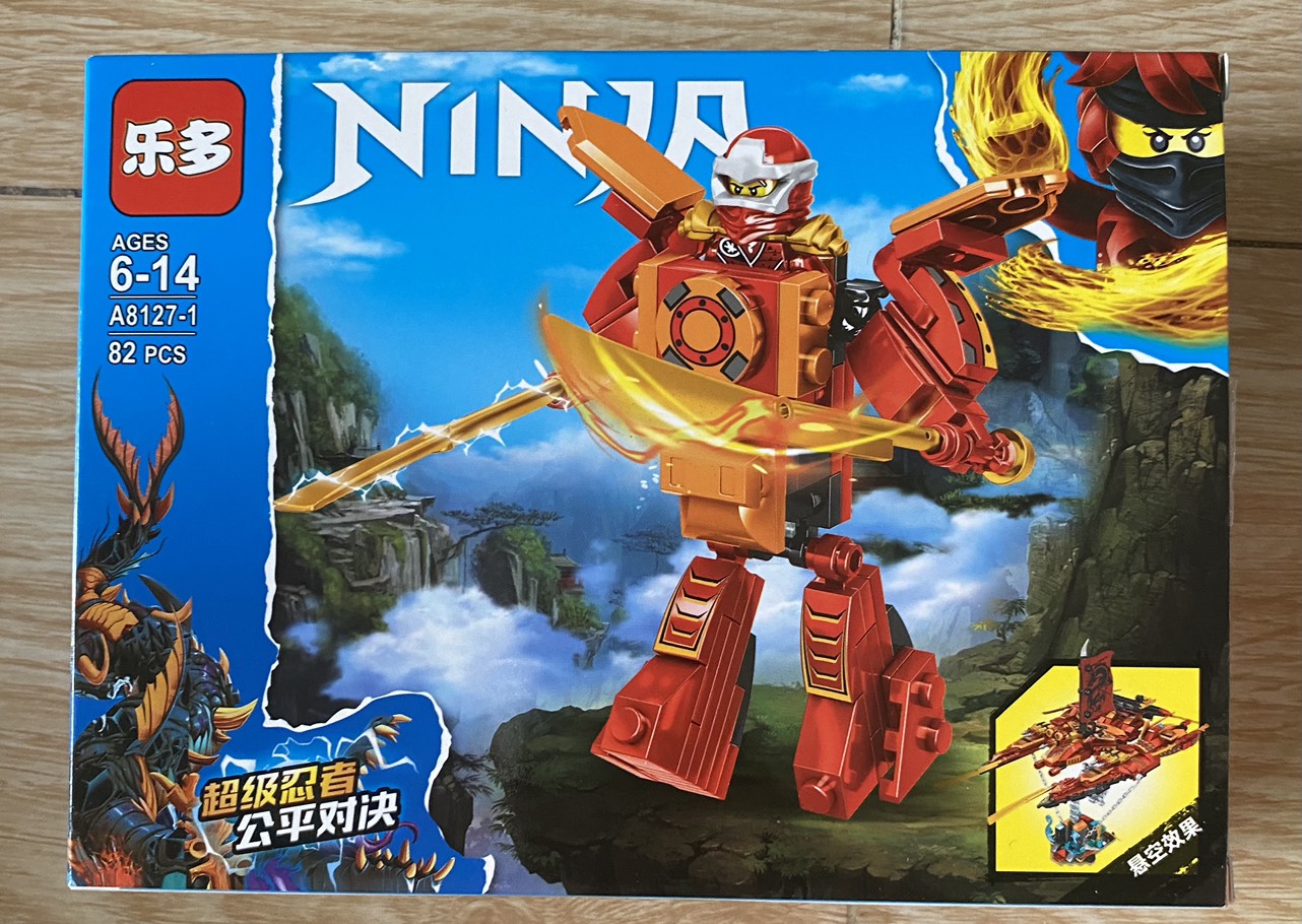 Bộ ráp hình Non-Lego Ninja mẫu A8117