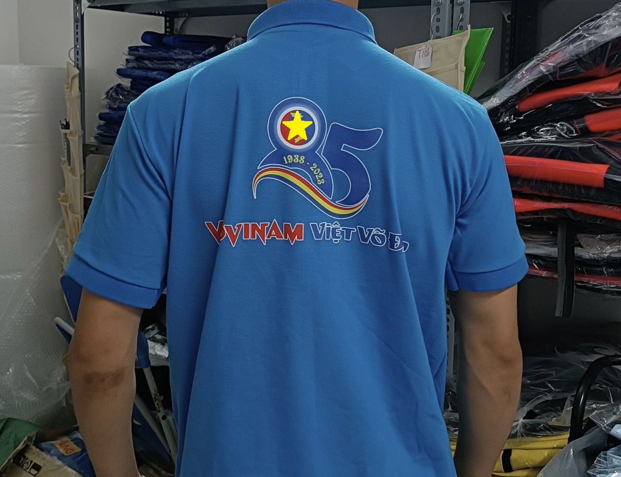 {ÁO THUN POLY CÓ CỔ} IN 85 NĂM VOVINAM MÔN PHÁI AILAIKIT