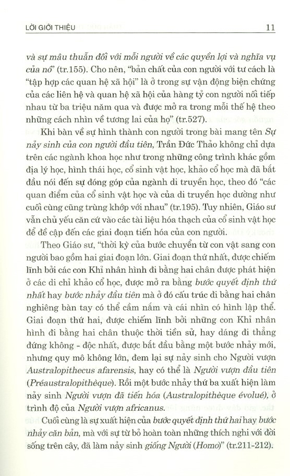 Trần Đức Thảo Tuyển Tập, Tập III (1986-1993)
