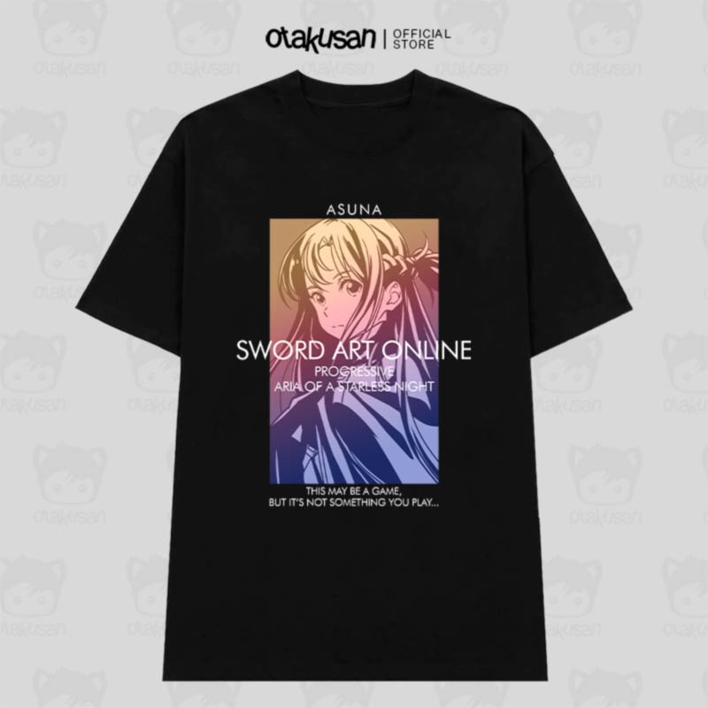 Áo thun Sword Art Online SAO Asuna Color Art ngắn tay