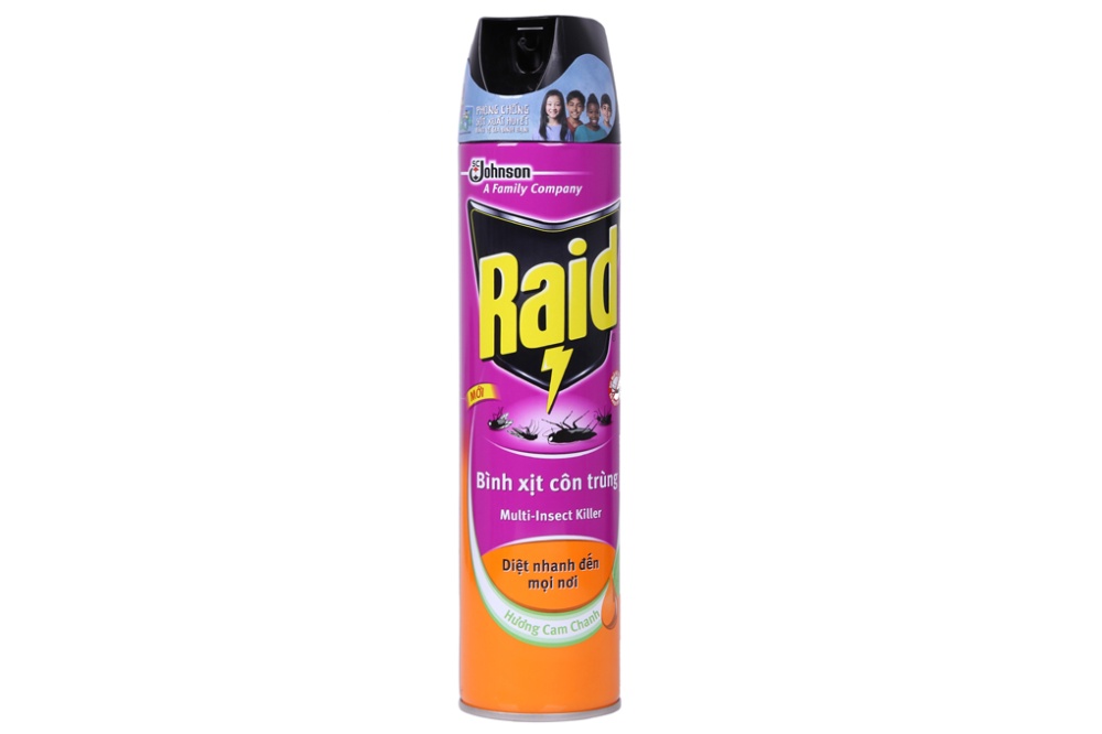 1 Bình xịt muỗi Raid 600ml