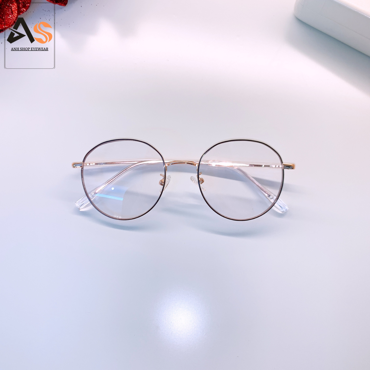 Kính tròn nobita tròn ngố kim loại thời trang nam nữ 29158A