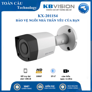 [100% CHÍNH HÃNG] Camera HD-CVI KBvision KX-2011S4 (2MP) - Hồng Ngoại 20m - LED Công Nghệ Mới SMD - Tự Điều Chỉnh Công Suất Chống Lóa - Camera Toàn Cầu thumbnail