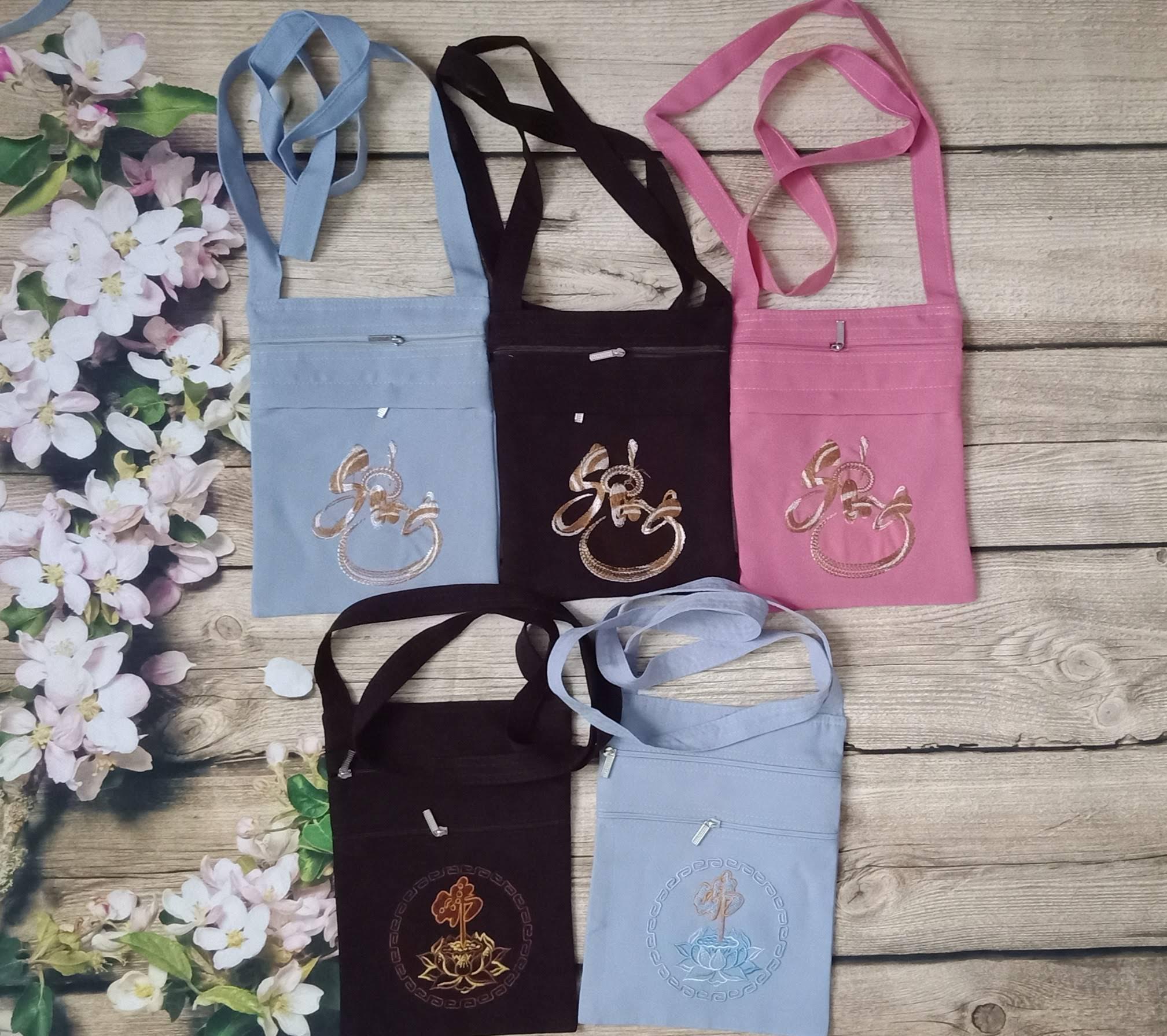 [HCM]Túi đi chùa đeo chéo 17*22cm