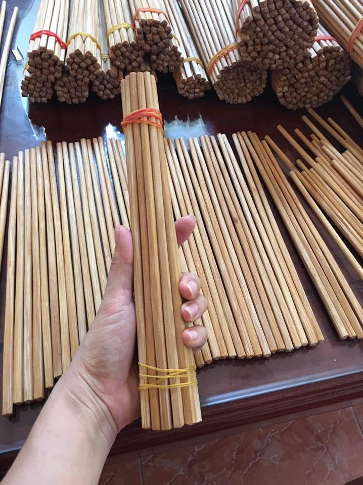 Đũa cau rừng - Đũa sạch của mọi nhà