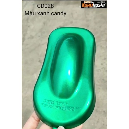 Sơn Xịt Samurai Màu Xanh Candy Đậm - CD028*