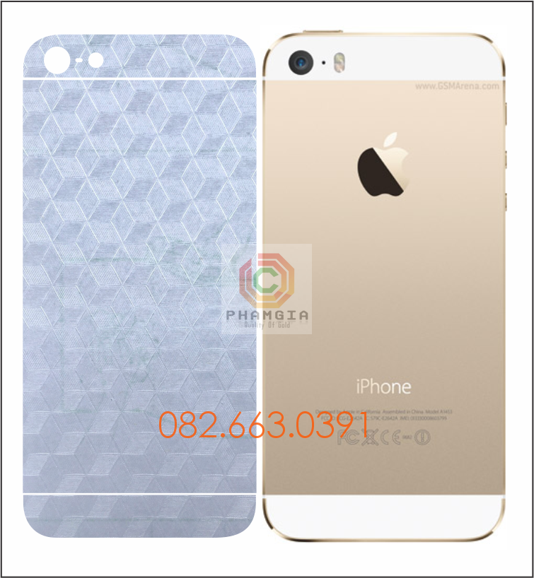 Miếng Dán Carbon Mặt Sau Của Dòng Máy Iphone