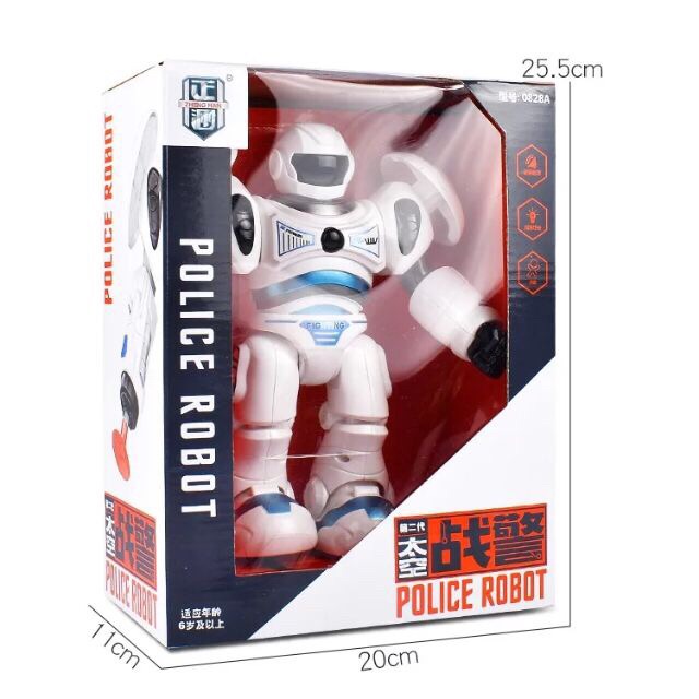 Đồ chơi Robot chạy pin bắn tên dính