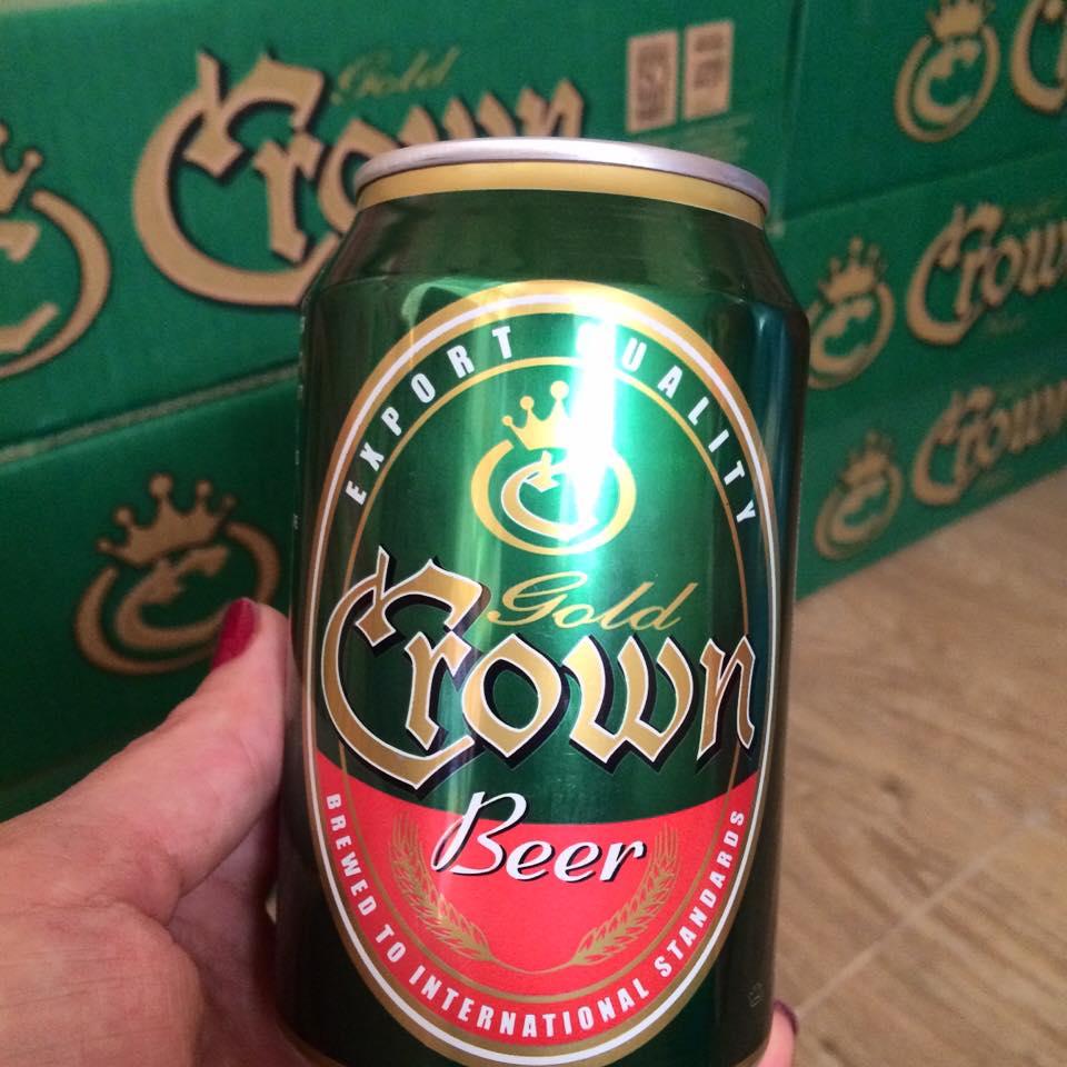 Bia Crown Xanh