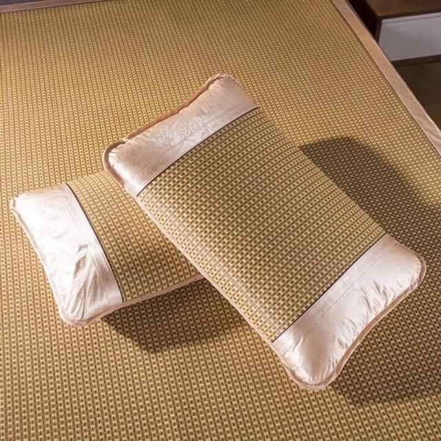 Chiếu điều hoà lót lụa xuất nhật cao cấp 1m2 1m5 1m6 1m8 2m2 chiếu ngủ trải giường bền đẹp mát lạnh chọn size