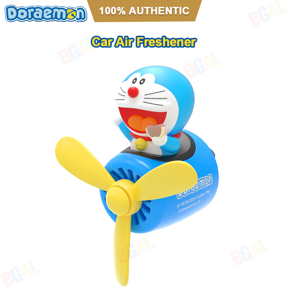 Máy Làm Mát Không Khí Xe Hơi Doraemon Chính Hãng 100% Nước Hoa Tinh Xảo