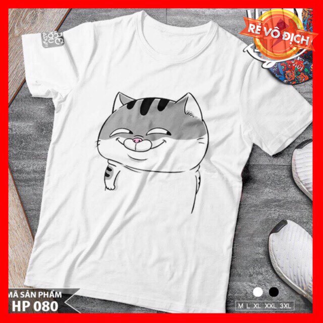 Bst áo thun mèo ami bựng bự siêu dễ thương ami cat tshirt