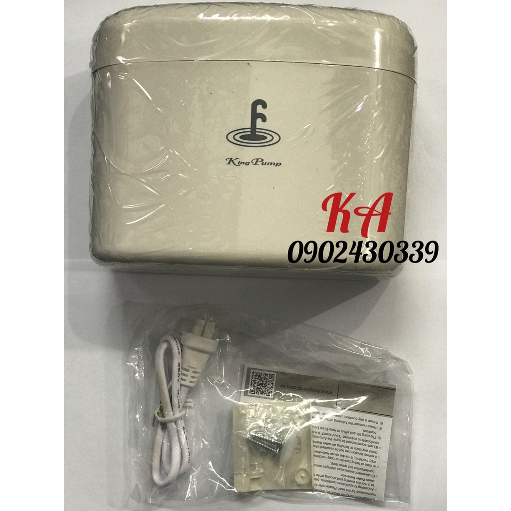 Bơm xử lý nước thải máy lạnh HIPPO Small - King Pump,Máy bơm xả nước cho máy lạnh , Bơm 3M