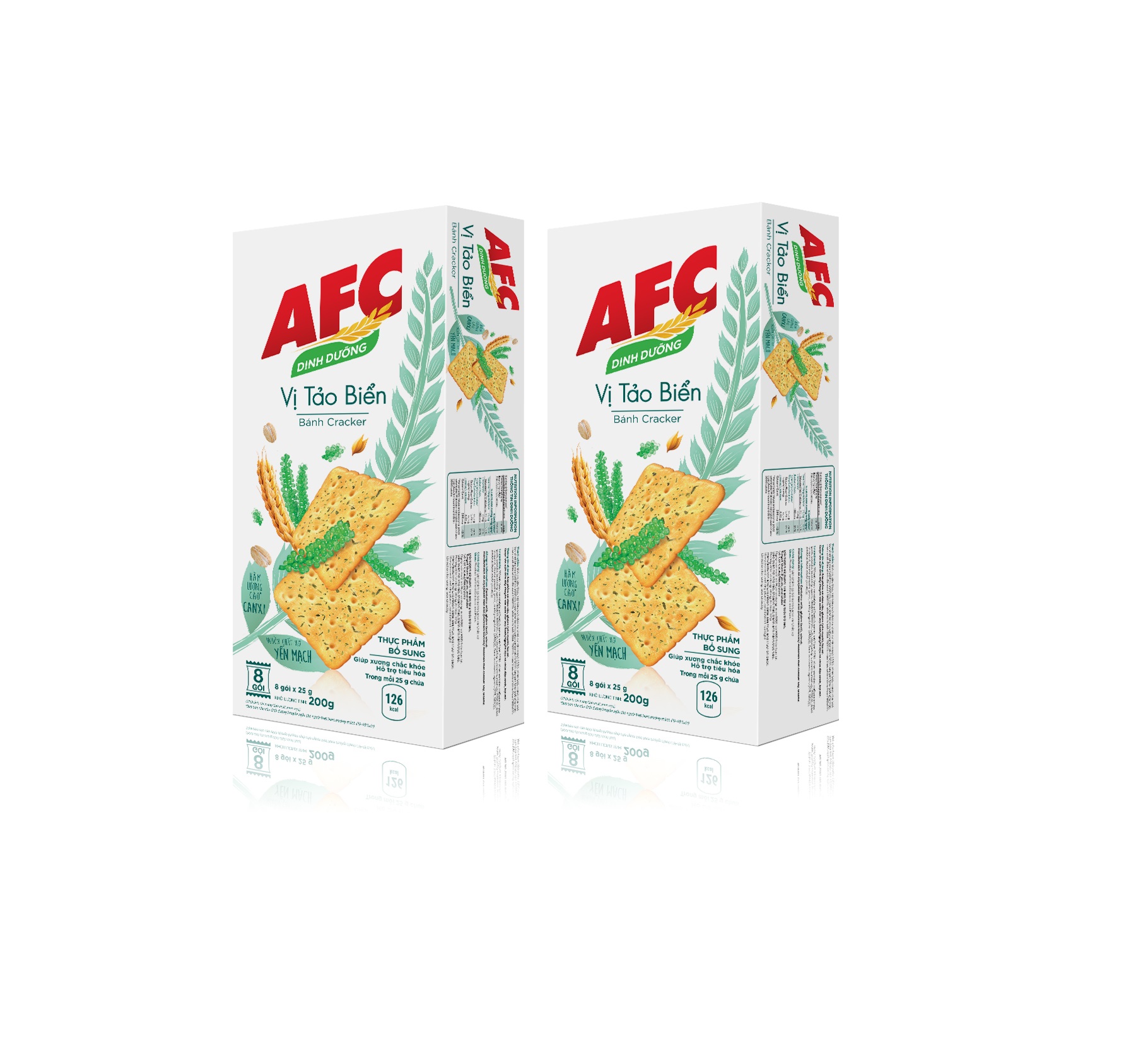 [Siêu thị WinMart] - Bánh tảo biển AFC hộp 200g