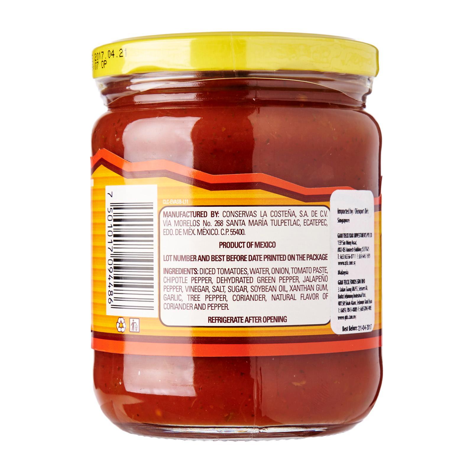 Sốt Salsa Cay La Costena Salsa Medium 453g