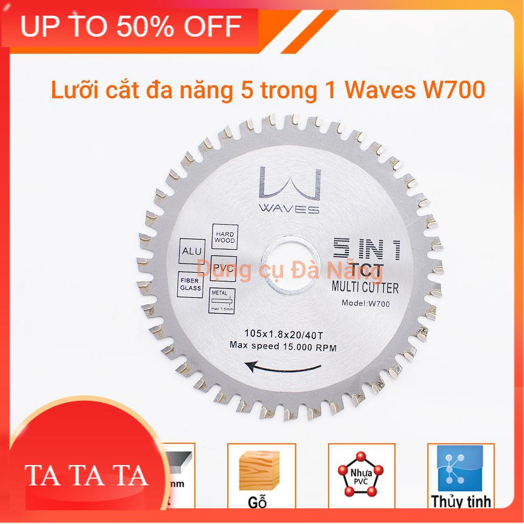 Lưỡi cắt, đá cắt đa năng 5 trong 1 waves w700