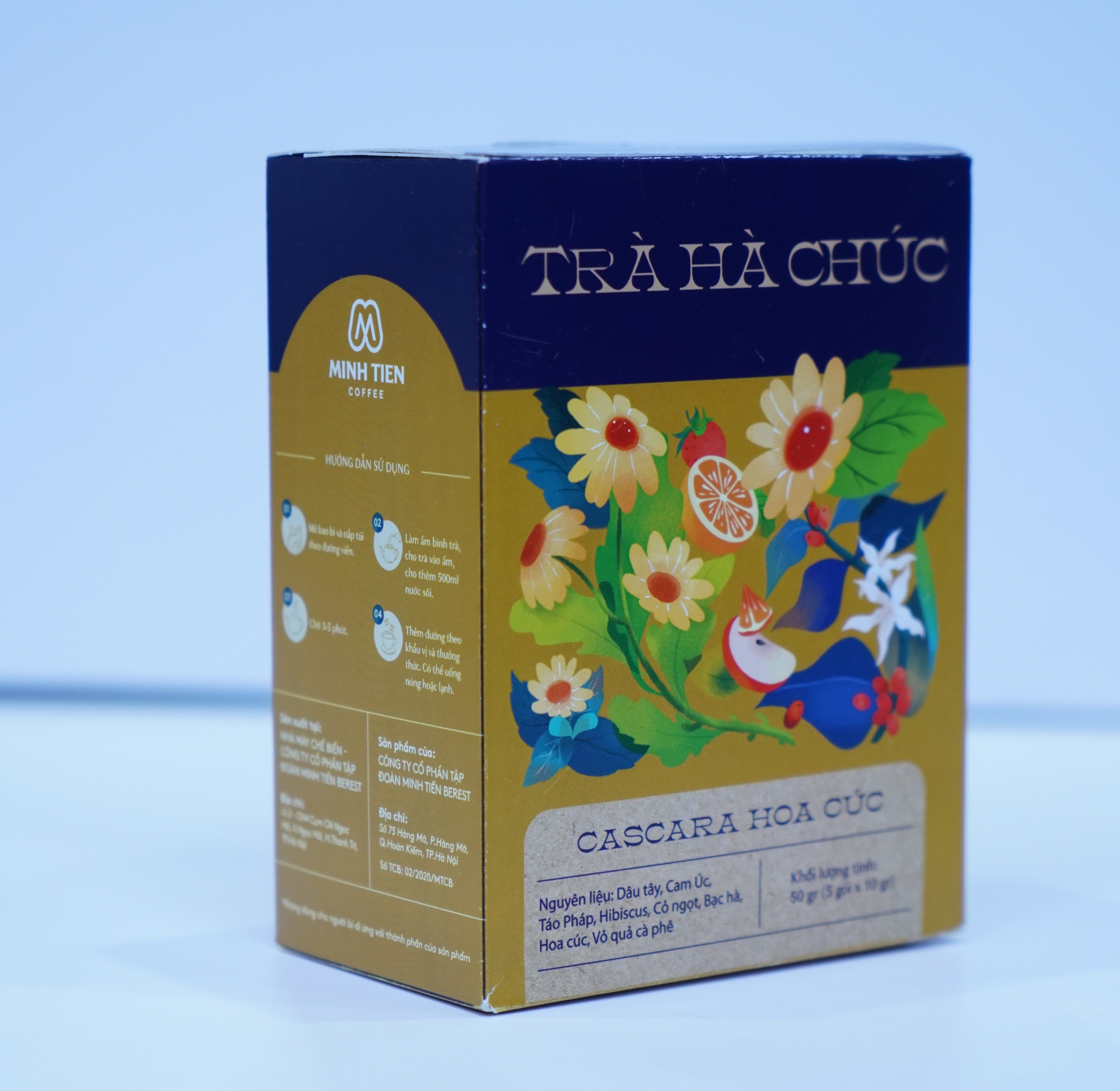Trà Hà Chúc Cascara Hoa Cúc