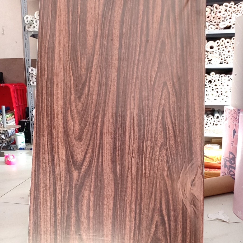 5 Mét Giấy Dán Tường, Khổ 45CM Rộng Decal PVC Trang Trí ( có keo ) - giả ván tự chọn TG2000