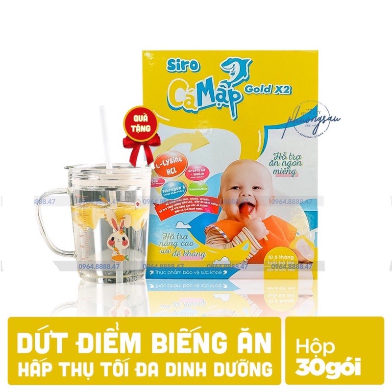 Siro ăn ngon baby Shark mẫu mới bé ăn khỏe ngủ ngon