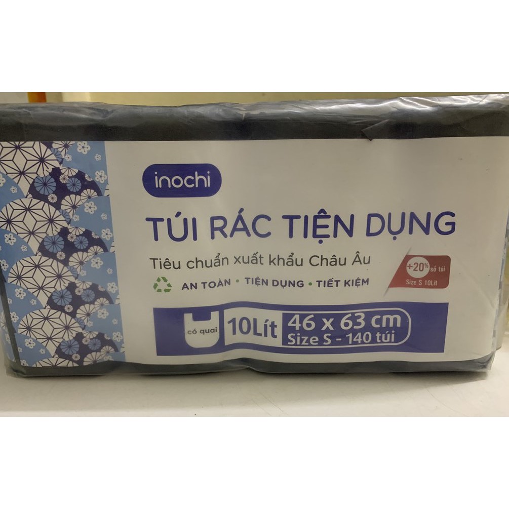 Combo 4 cuộn túi đựng rác soji inochi