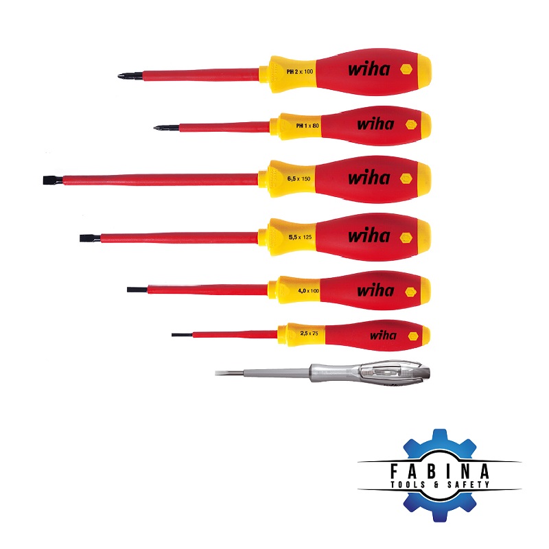 Bộ tua vít cách điện 7 chi tiết wiha 00834