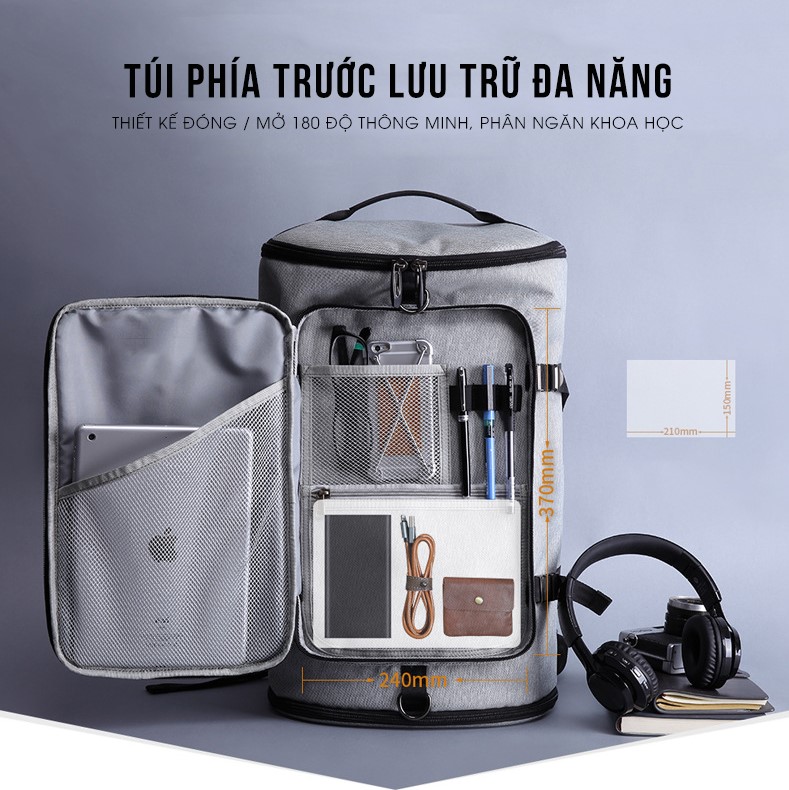 Balo/Túi xách du lịch công suất lớn – KAKA LITE – 2202