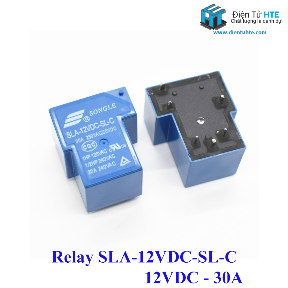 Relay 12V 6 chân 30A SONGLE