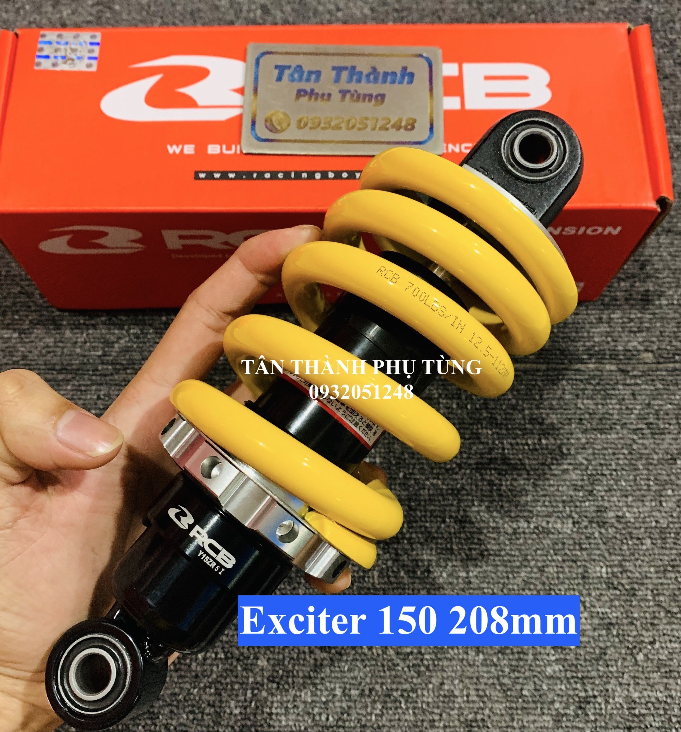 Phuộc RCB M2 Exciter 135, Exciter 150, Winner