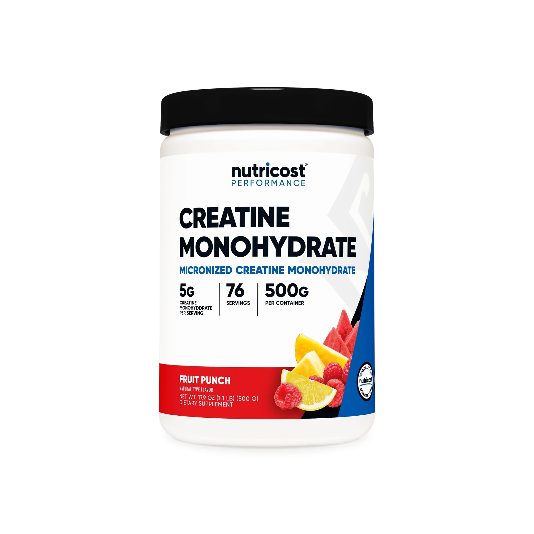 Nutricost Creatine Monohydrate 500g, Hỗ Trợ Tăng Sức Bền và Xây Dựng Cơ Bắp Nhập Khẩu USA