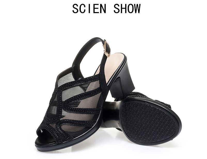 Giày boot sandan hở hậu quai xoàn 7f