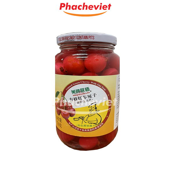 Cherry ngâm NAMJAI đỏ hộp 700g