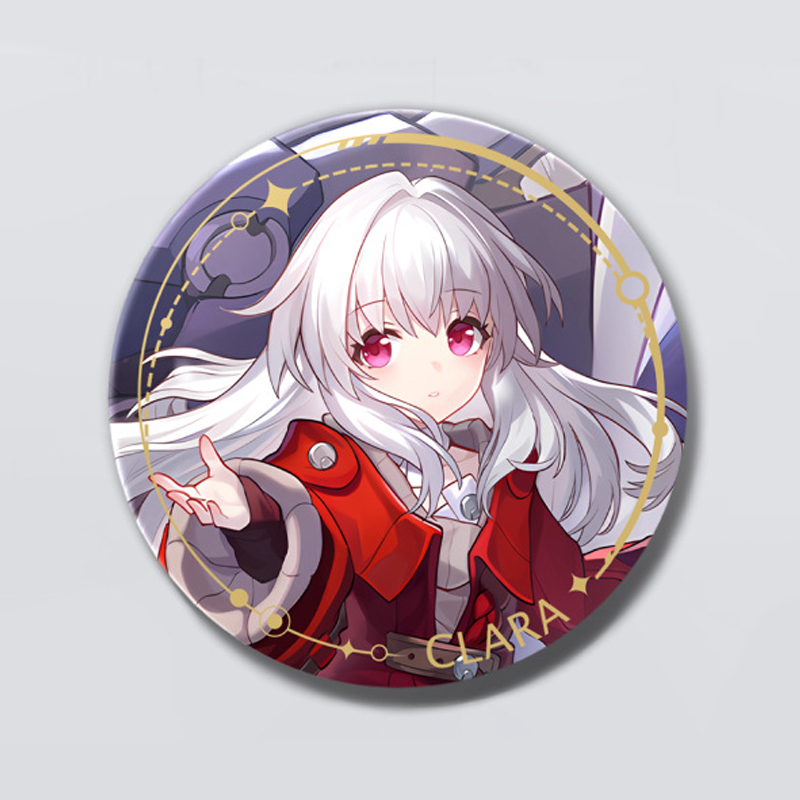 [33 mẫu] Huy hiệu game Honkai Star Rail có hiệu ứng lấp lánh (Size 5.8cm) [T69 Shop]