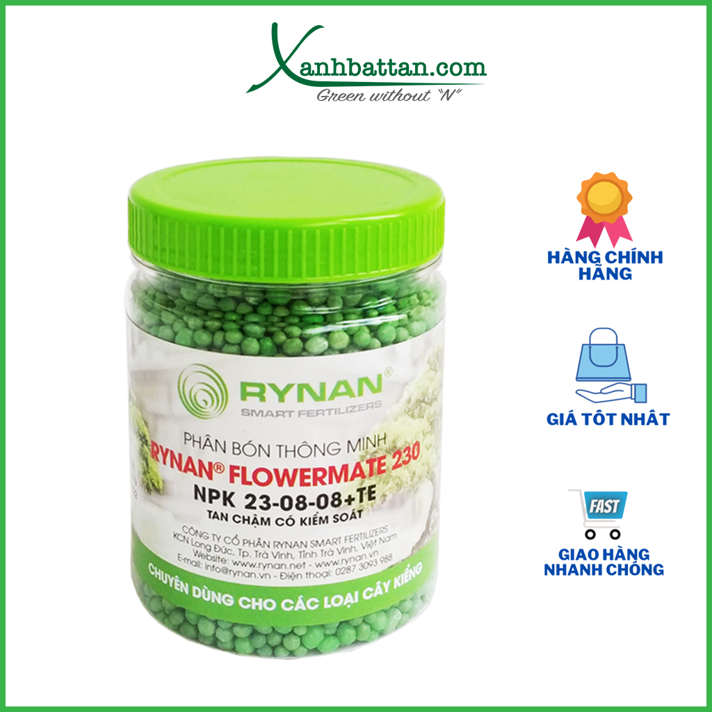 Phân Tan Chậm Cho Lan Rynan Flowermate 230 Dạng Thông Minh