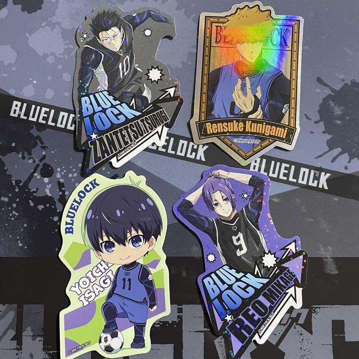 [Có sẵn] Pack thẻ sticker anime BLUE LOCK chính hãng