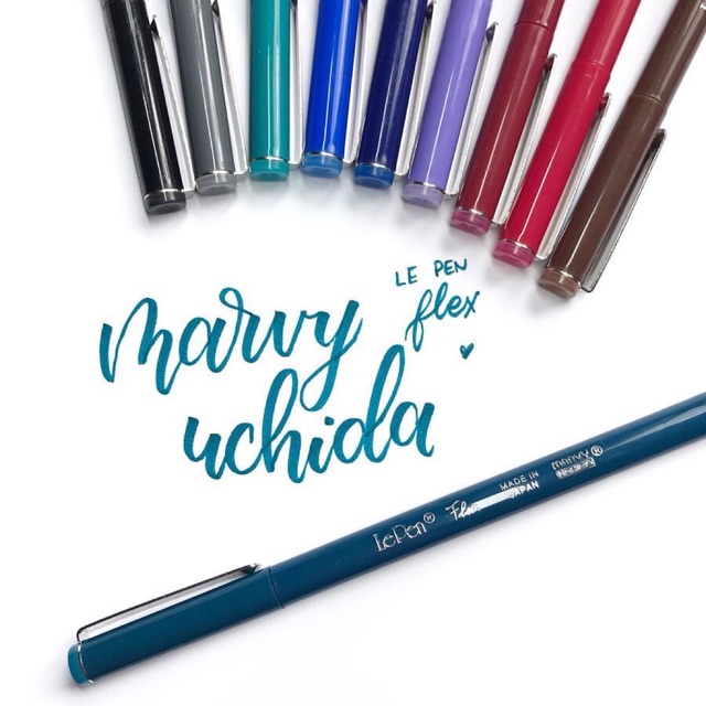 [HCM]Bút LePen Flex Đầu Brush Marvy 4800