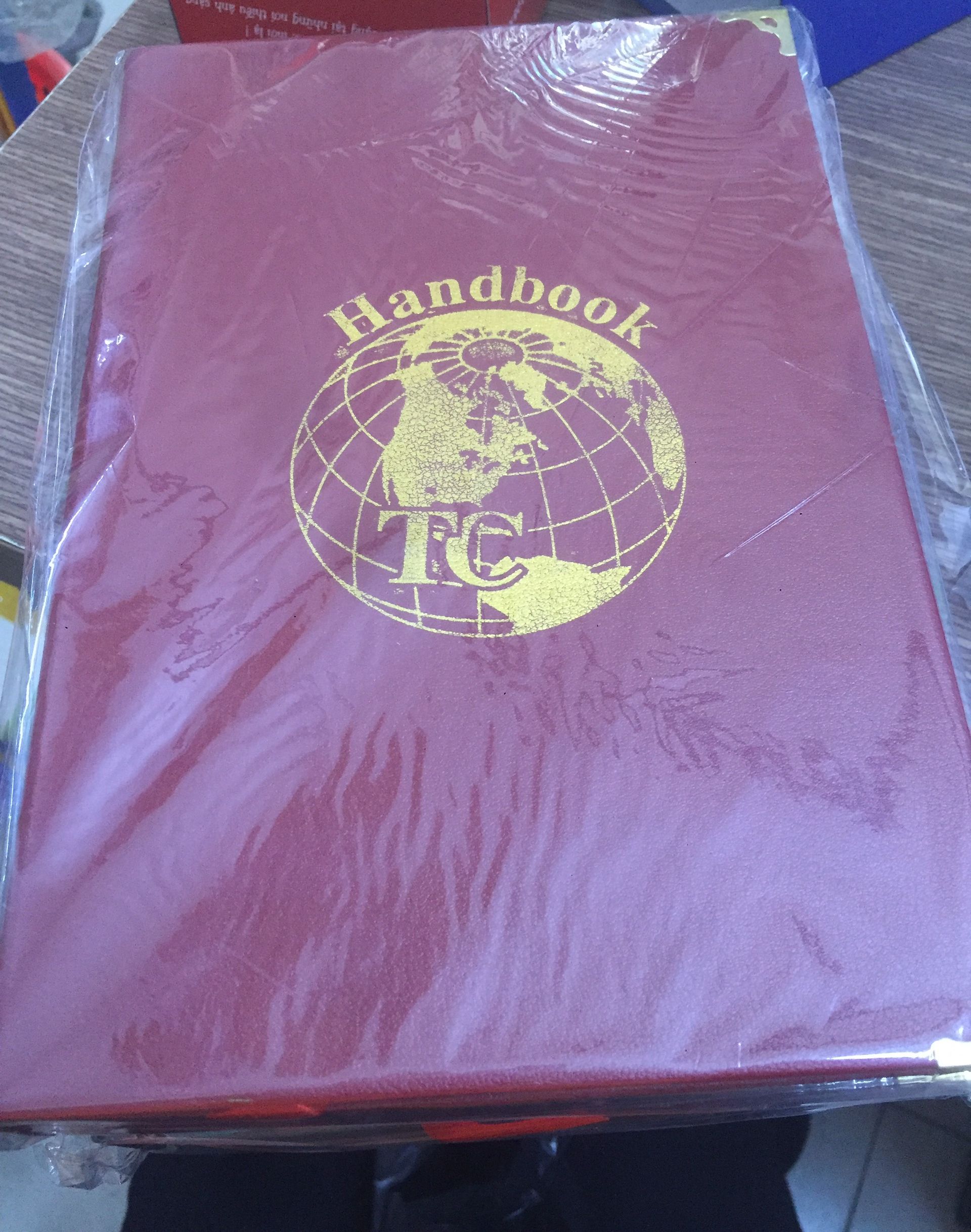Sổ da Handbook 400-600-800-1200 trang