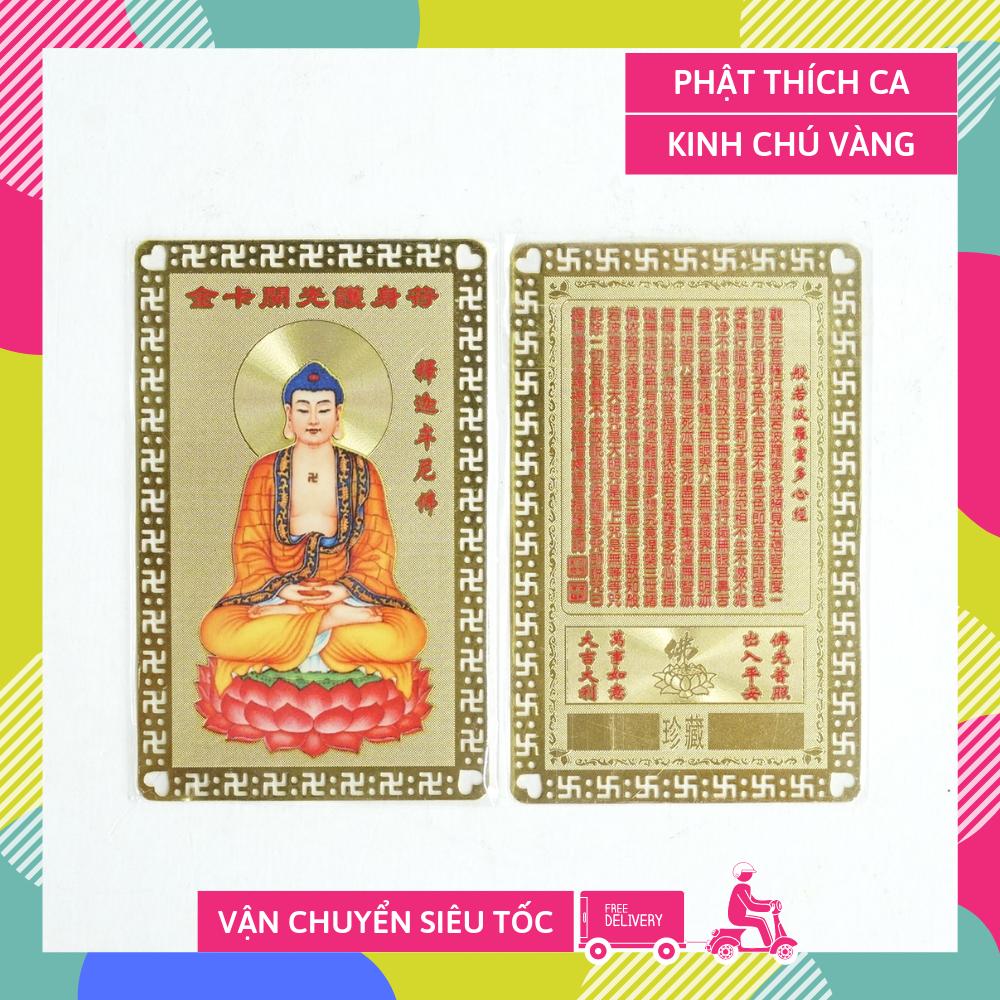 Kim bài Phật A Di Đà bình an sức khỏe